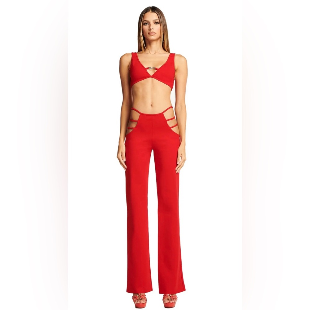 i am gia lucid pant and top set